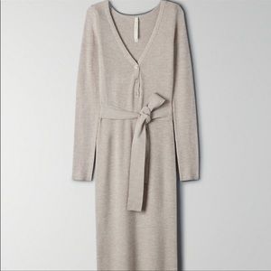 The Group by Babaton Henley Sweater Dress- 2XS NWT